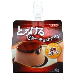 清水食品 ビターチョコプリン (140g)