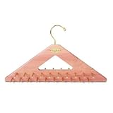 Cedar 40 Peg Tie & Belt Rack