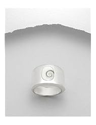 Shell Ring In 92.5 Sterling Silver