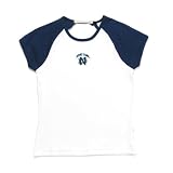 Antigua Notre Dame Women's All Star Rib Raglan Short Sleeve Tee