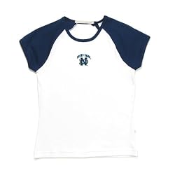 Antigua Notre Dame Women's All Star Rib Raglan Short Sleeve Tee