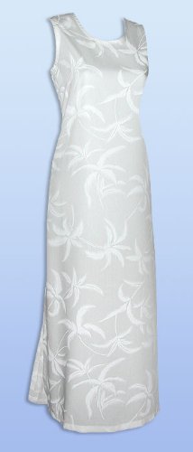 wedding white hawaiian tank dress