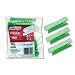 Pendaflex Hanging File Folder Tabs, 1/3 Tab, 3.5 Inches, Green Tab/White Insert, 25 per Pack (43-1/2-GRE)