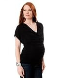 A Pea in the Pod Collection: Bailey 44 Short Sleeve V-neck Ruched Maternity T Shirt