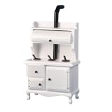 31xBlQt dqL. SL160  Dollhouse Miniature White Wood Burning Stove Reviews