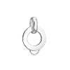 VINANI Damen Charm Basis mittel Silber 925 HBL