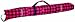Athalon Single Padded Ski Bag. Provides Extra protection for your skis. Constructed of High Density Polyester w/ waterproof backing. Holds 1 pair of skis up to 190cm in length.