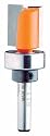CMT 812.691.11B Pattern Router Bit 1/2-Inch Shank, 3/4-Inch Cutting Diameter, 2-Inch Cutting Length With 3/4-Inch Bearing