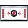 NHL New Jersey Devils Framed Hockey Rink Mirror