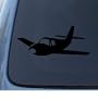 AIRPLANE - Pilot Wings - Car, Truck, Notebook, Vinyl Decal Sticker #1001 | Vinyl Color: Black