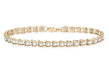Diamond Bracelet – 10K gold tennis bracelet (1 ct)