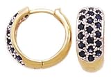 14k Gold & Sapphire Earrings (0.70ctw)