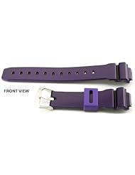 Casio #10332044 Genuine Factory Replacement Band for Colorful G Shocks - DW6900CC-6V (Purple)