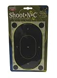 Birchwood Casey Shoot-N-C Silhouette Targets, 7 Oval, 12 Targets + 48 Pasters