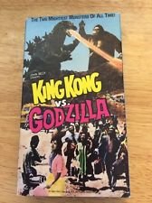 USED GD King Kong Vs Godzilla VHS