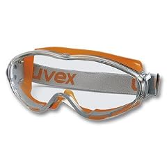 UVEX Vollsicht-Schutzbrille ultrasonic orange-grau