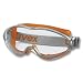 UVEX Vollsicht-Schutzbrille ultrasonic orange-grau