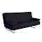 Denver Convertible Sofa - Black