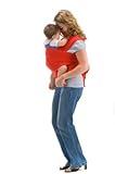 Sleepy Wrap Classic Wrap Baby Carrier, Red, 0-18 Months