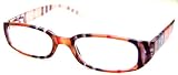 Plaids and Patterns Reading Glasses - All You See in Current Fashion, 2.00, Brown