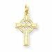 14k Celtic Cross Pendant