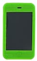(2nd and 1st Generation) Ultra Thick 1mm Premium Silicone Skin Case Cover with Screen Protector for iPod Touch 2 and Touch 8gb 16gb 32gb MP3 Player + (2nd Gen Skin Comes with Bonus Young Micro Nike+ Sensor Silicone Pouch - 6 Color Options, Gen 2 Big Grip Green
