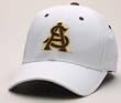 Arizona State Sun Devils ''AS '' White ZH Flex Fit Hat