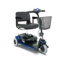Go-Go Elite Traveller 3 Wheel Scooter - 17-amp, Cup Holder