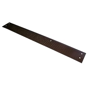 Vestil AP Approach Plate for Edge-O-Dockleveler, 12" Length x 96" Width, 1/4" Thick