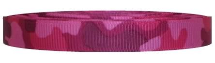 Grosgrain Ribbon Camouflage