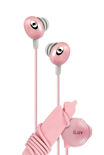 iLuv iEP311PNK In Ear Stereo Earphones with Volume Control (Pink) 31xCGF3DAjL iLuv iEP311PNK In Ear Stereo Earphones with Volume Control (Pink)