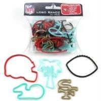 San Francisco 49ers Logo Bandz Silly Rubber Bands 20PK
