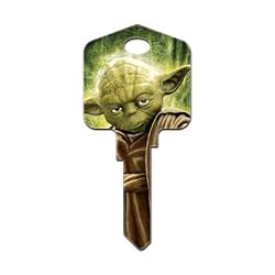 Star Wars Yoda Kwikset KW1 House Key
