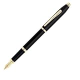 Cross Century II Classic Black w/ 23 karat gold plated nib Broad Point Fountain Pen - 2509-BF