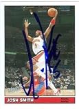 Josh Smith Autographed/Hand Signed Basketball Card (Atlanta Hawks)