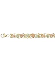 Black Hills Gold Jewelry by Coleman 7 3/4 Inch Gold Bracelet