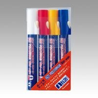 【クリックで詳細表示】呉竹 ZIGポスターマンWET-WIPE4V・6mm芯PMA-550A/4V： 文房具・オフィス用品