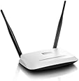 Netis WF2419 Wireless N300 Router, Access Point And Repeater All in One, Advanced QoS, WPS Setup, 5 dBi High Gain Antenna