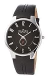 Skagen Denmark Mens Watch Black with Small Second Hand #T433XLSLB