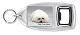 from Advanta Bichon Frise-Mothers Sentiment Gift Bottle Opener Keyri