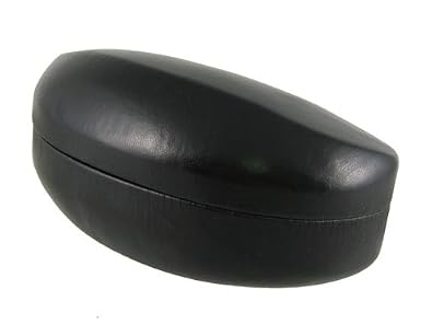 Click here to buy AS179 Shiny Smooth Eyeglass Sunglass Case Extra Large Wrap Around Shape by MyEyeglassCase.