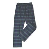 Blackwatch tartan plaid check flannel cotton tie cord pants unisex available in 5 adult sizes S to XXL