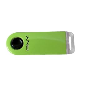 PNY Micro Swing 4 GB USB 2.0 Flash Drive P-FD4GB-BTS-GRN-EF (Green)