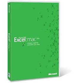 Excel for Mac, 2011, 1 User (Mac)