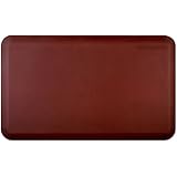 WellnessMats Original Anti-Fatigue 36 Inch by 24 Inch Kitchen Mat, Burgundy