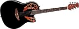 Applause AE148-4 Super Shallow Deluxe Acoustic-Electric Guitar, Natural