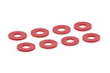 Daystar KU71074 Red D-Ring Washers for Use with D-Ring Isolators