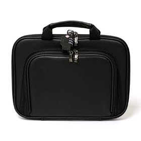 Asus Eee 1002HA Netbook CaseCrown Double Memory Foam Netbook Case with Front Pocket and TSA Approved Combination Lock