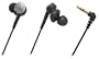 Audio Technica ATH-CKS50 BK BLACK SOLID BASS Series| Inner Ear Headphones (Japan Import)