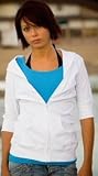Juniors Full-Zip Hooded Sweatshirt